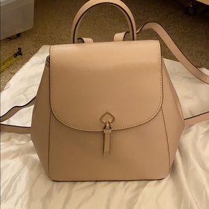 BNWT Kate Spade Blush Pink/Beige Backpack